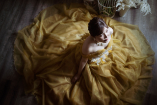 光に包まれるプリンセス