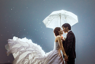 雨音の中の誓い