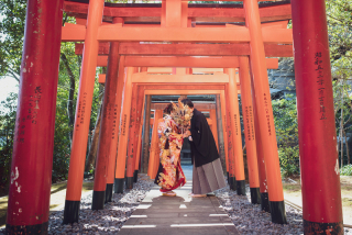 朱の道で、誓いをひとつに