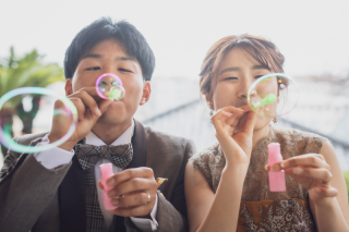 シャボンに乗せて