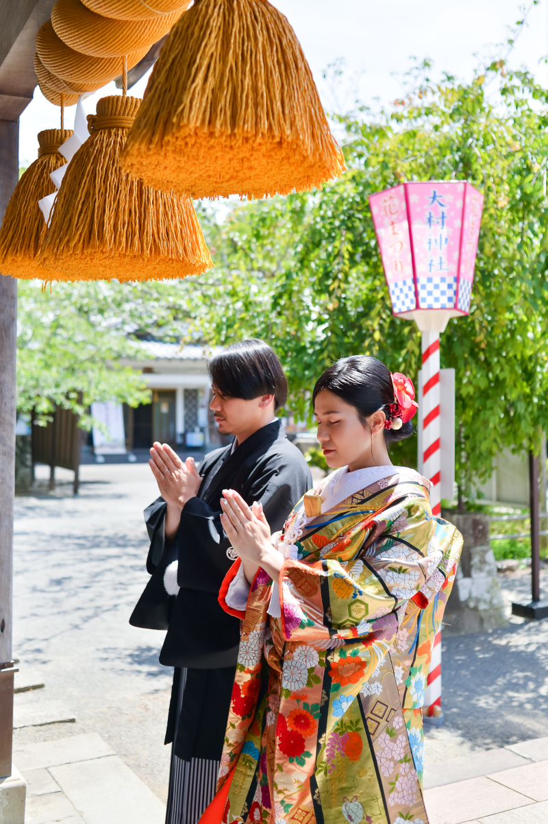 参拝ショット
