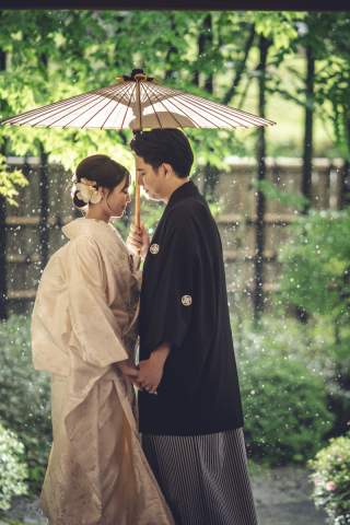 梅雨の撮影もお任せください(^_-)ノ♪.♬