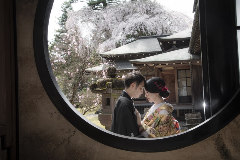 田母沢御用邸の桜と・・・