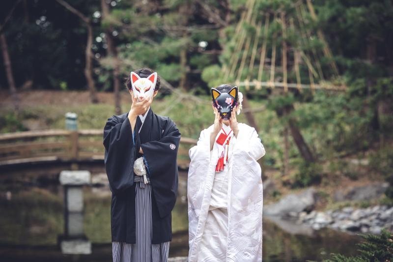 冬の日本庭園( ⁎ᵕᴗᵕ⁎ )❤︎