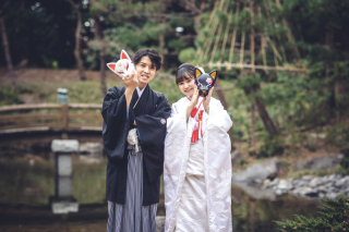 冬の日本庭園( ⁎ᵕᴗᵕ⁎ )❤︎