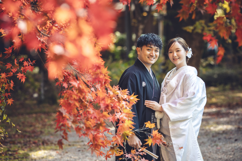 1番人気の和装×紅葉受付開始です♡♥♡