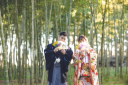和装にピッタリ♡若竹の杜は季節を問わず緑に囲まれての撮影ができます♪♪♪