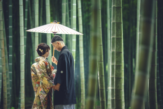 紅葉前はお得に素敵な竹林撮影もございます(^_-)ノ・*♡