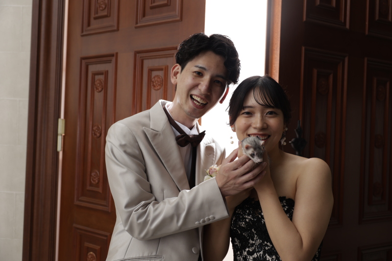 スタジオ撮影withペット♡