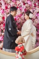 ペットとの撮影も可能です☆彡