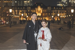 東京駅×和装のロケーション撮影！