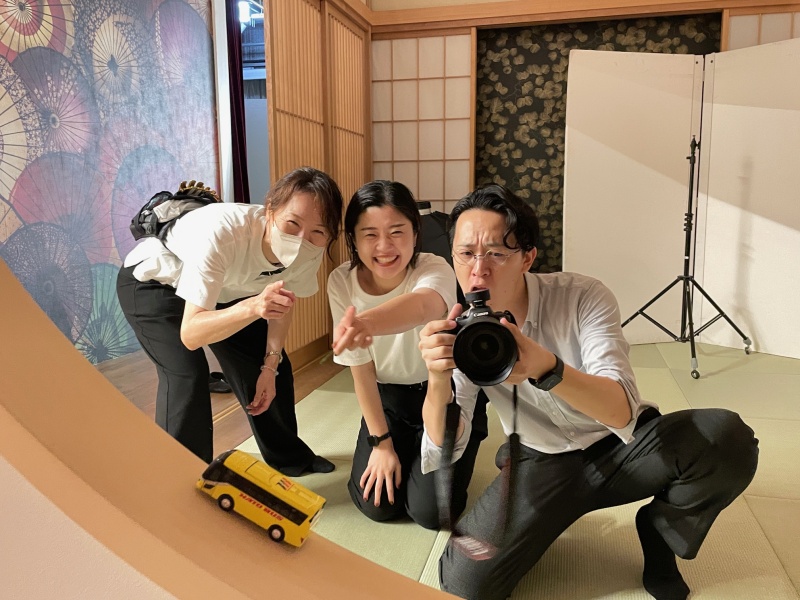 お客様からの写真撮影^^(笑)