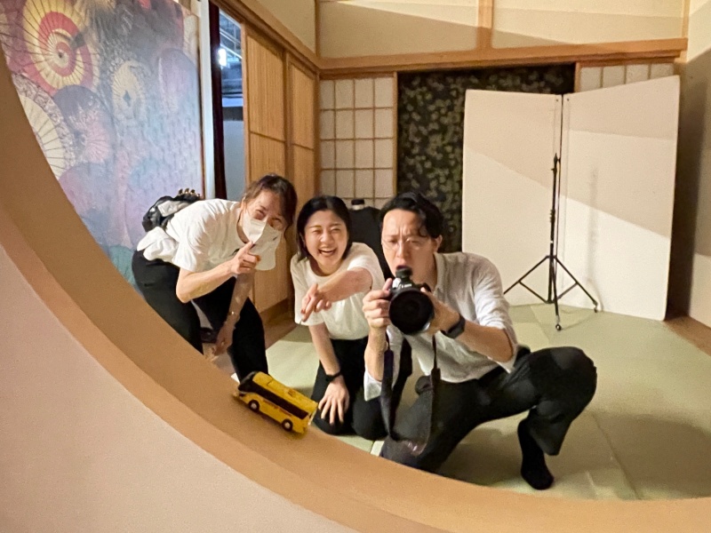 お客様からの写真撮影^^(笑)
