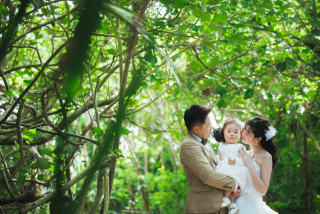 自然に囲まれて