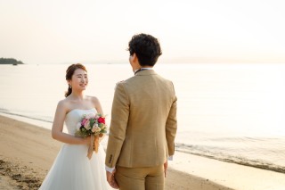 ビーチを贅沢に使って