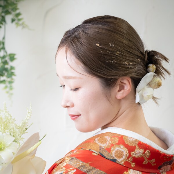 今っぽシニヨン♪