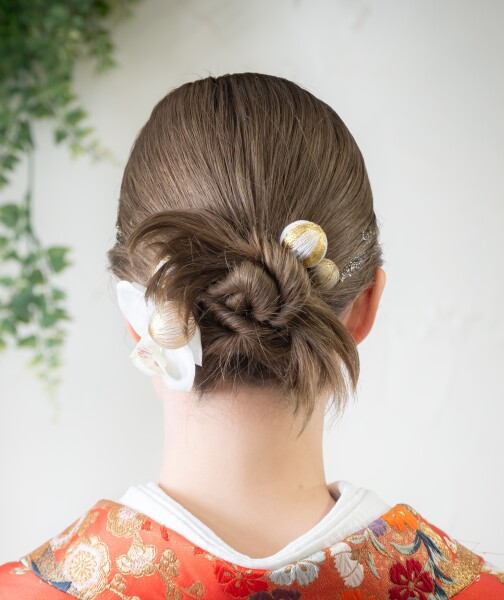 今っぽシニヨン♪