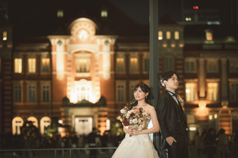 東京駅ナイト撮影『イルミネーション』時期の紹介♪