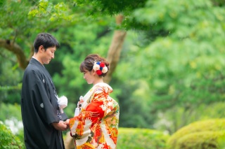 緑が多い時期に撮影をご希望のお客様