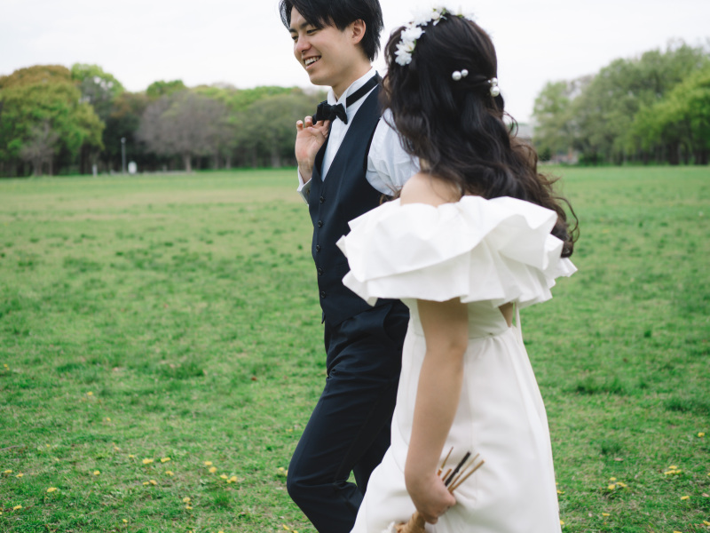 自然の中だから生まれる柔らかな表情