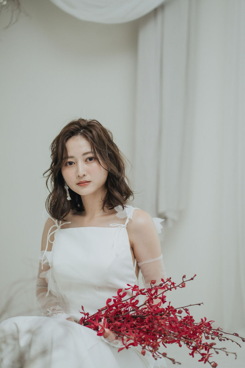 花嫁姿をつくるヘアアレンジ