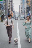 ワンちゃんも一緒に★街ぶらお散歩フォト