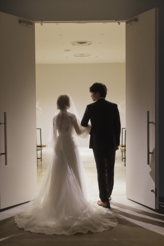 チャペルで叶える挙式風フォト!