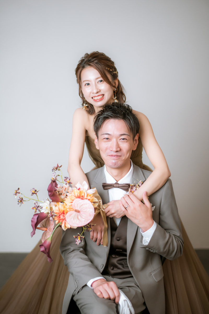 【フォトレポート】洋装2着でスタジオ撮影
