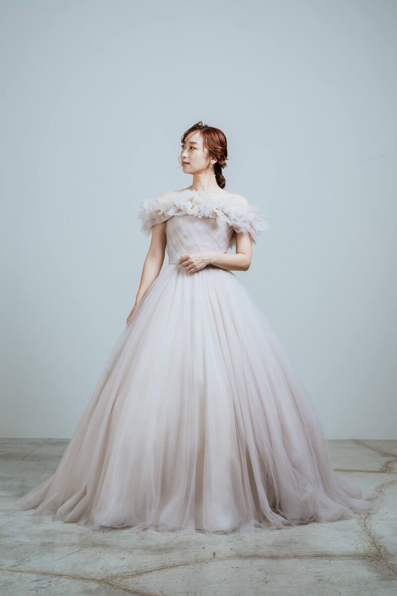 【dress】どのカラーが好き?♡フリルオフショルドレスシリーズ
