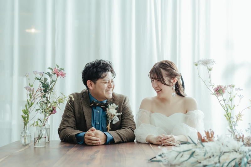 【フォトレポート】和装＆洋装でスタジオフォト