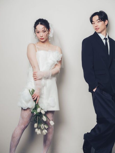 ミニドレスで叶える自分らしいフォトウェディング