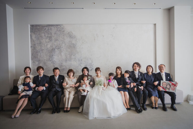 【photo】ご家族との集合写真もお任せください