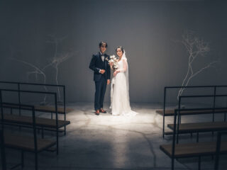 チャペル撮影♪アーティスティックなウェディングフォト