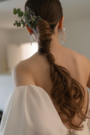 ロングヘアアレンジ