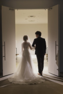 チャペルで挙式風フォトはいかがでしょう