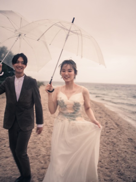 【photo】雨の日のロケフォトもエモくて◎です