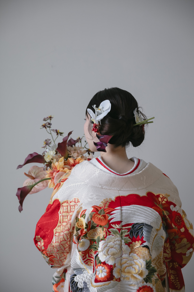 【フォトレポート】お任せヘアセットで和装フォト