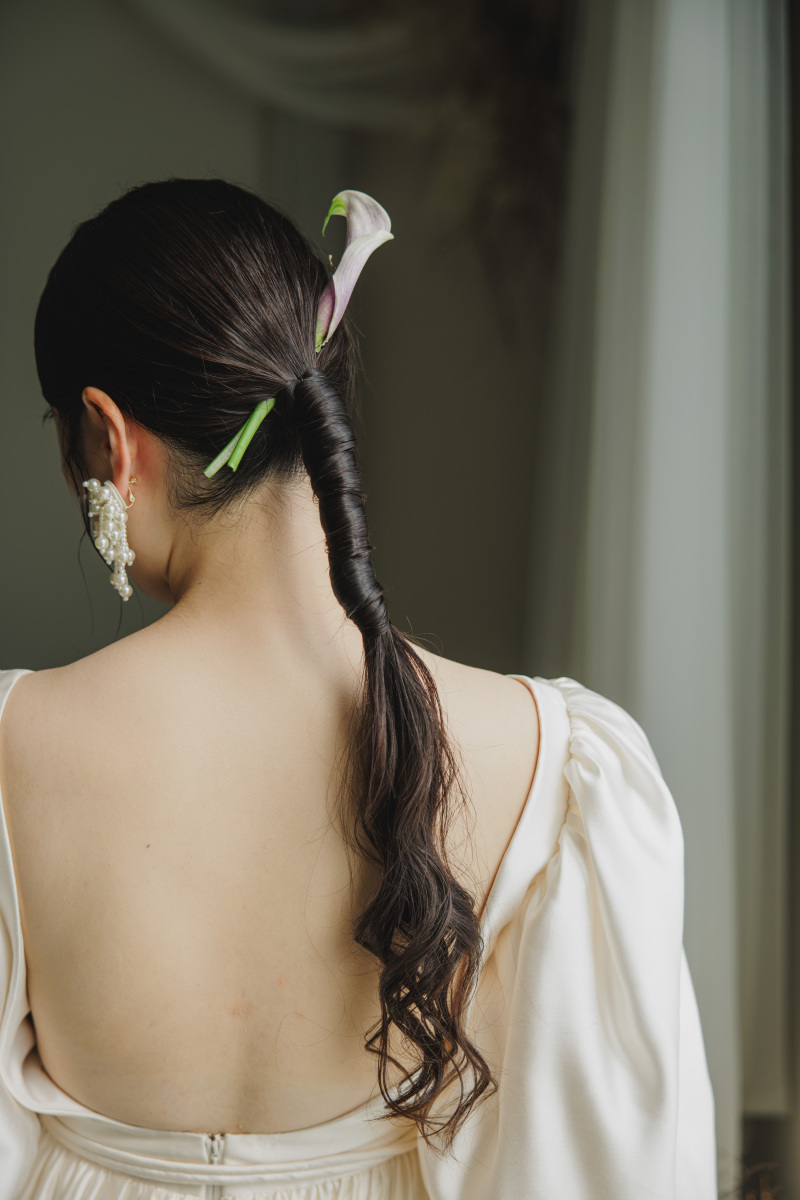 ヘアスタイルで叶える春らしいアレンジ♪