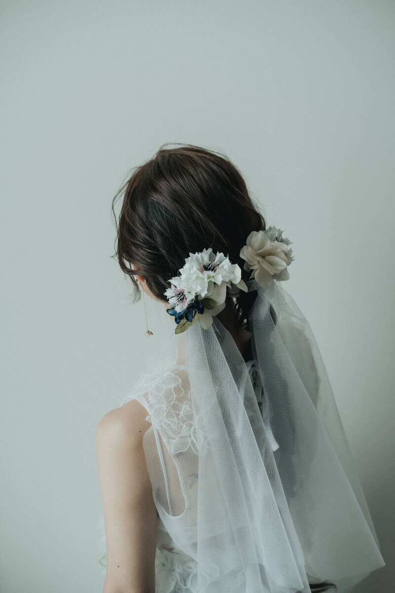 花嫁姿をつくるヘアアレンジ