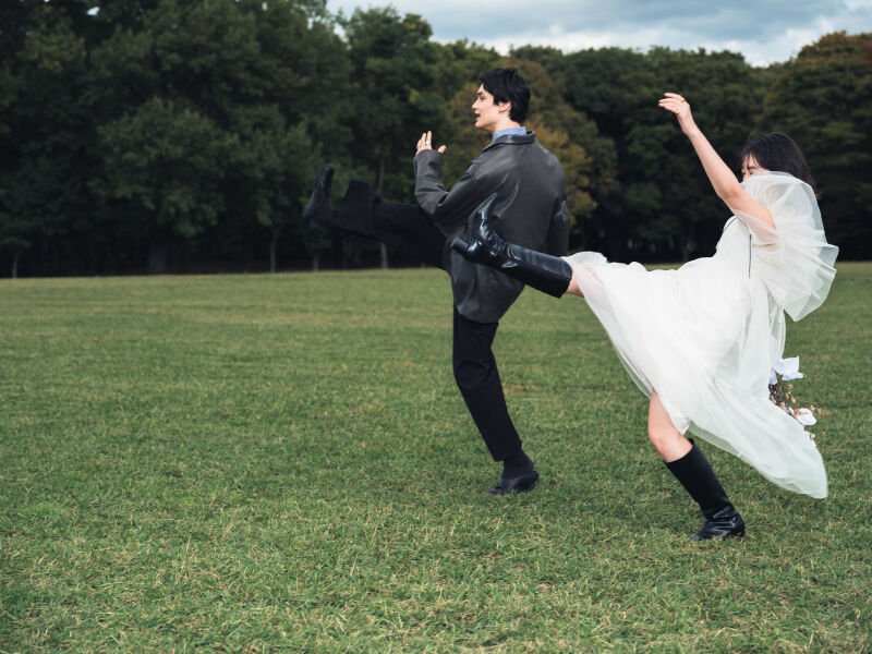 大泉緑地で叶える、ナチュラルなウェディングフォト