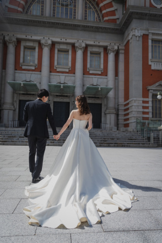 【フォトレポート】レトロな街並みを歩くロケフォト