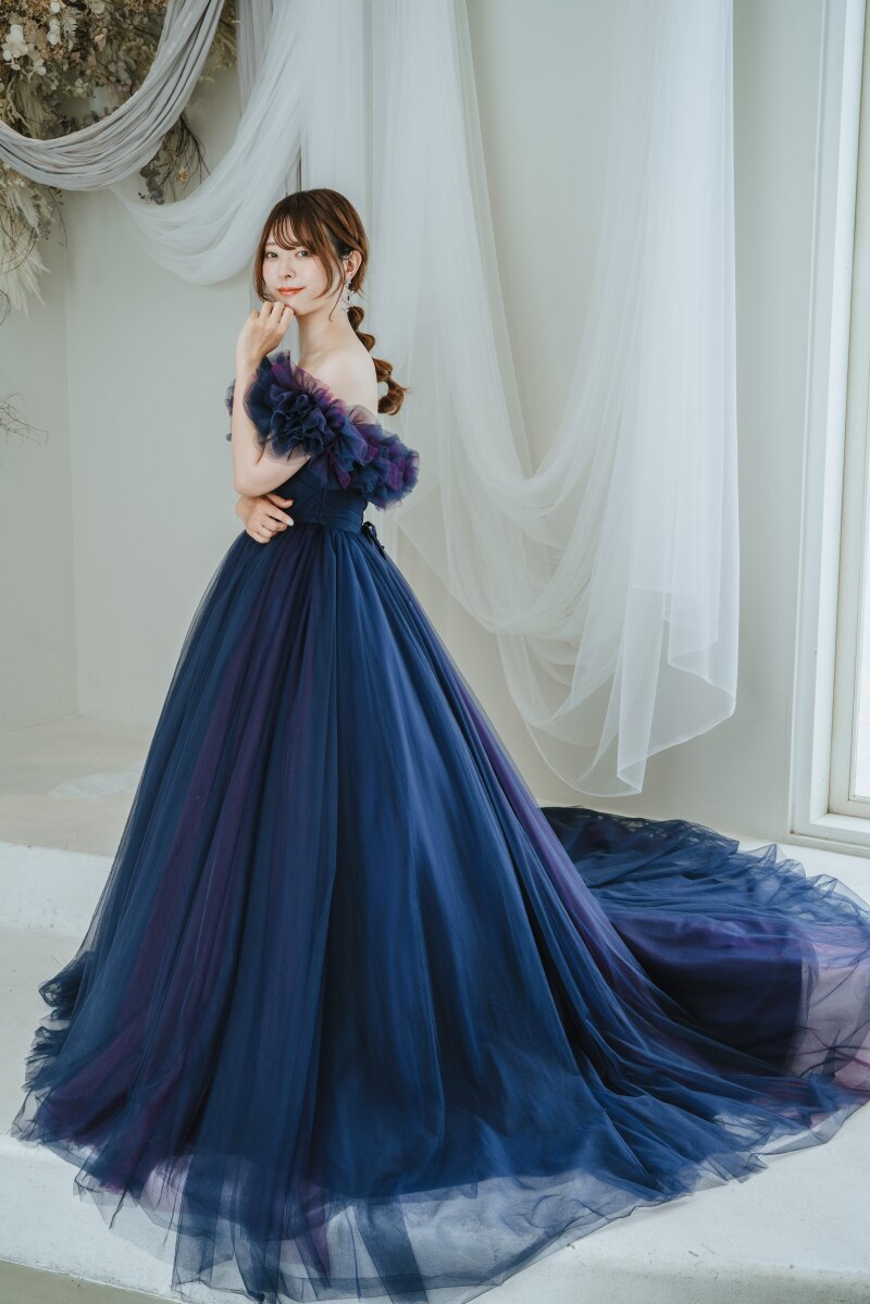 【dress】どのカラーが好き?♡フリルオフショルドレスシリーズ