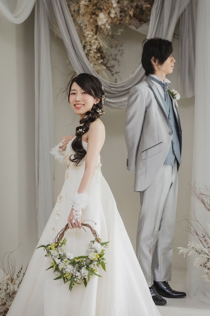 コーディネートが素敵な花嫁様のご紹介