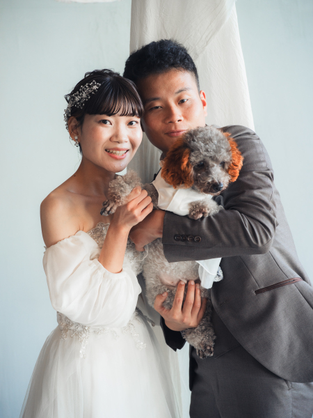 ペットと撮影OKなスタジオです