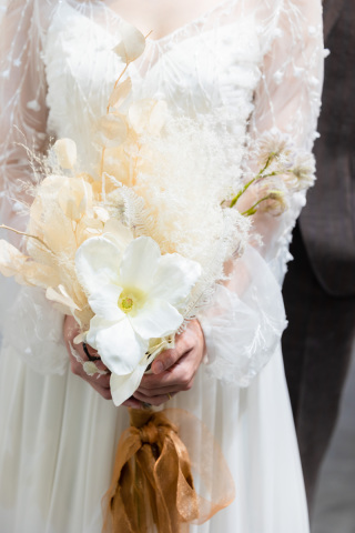 無料レンタルブーケも豊富♪