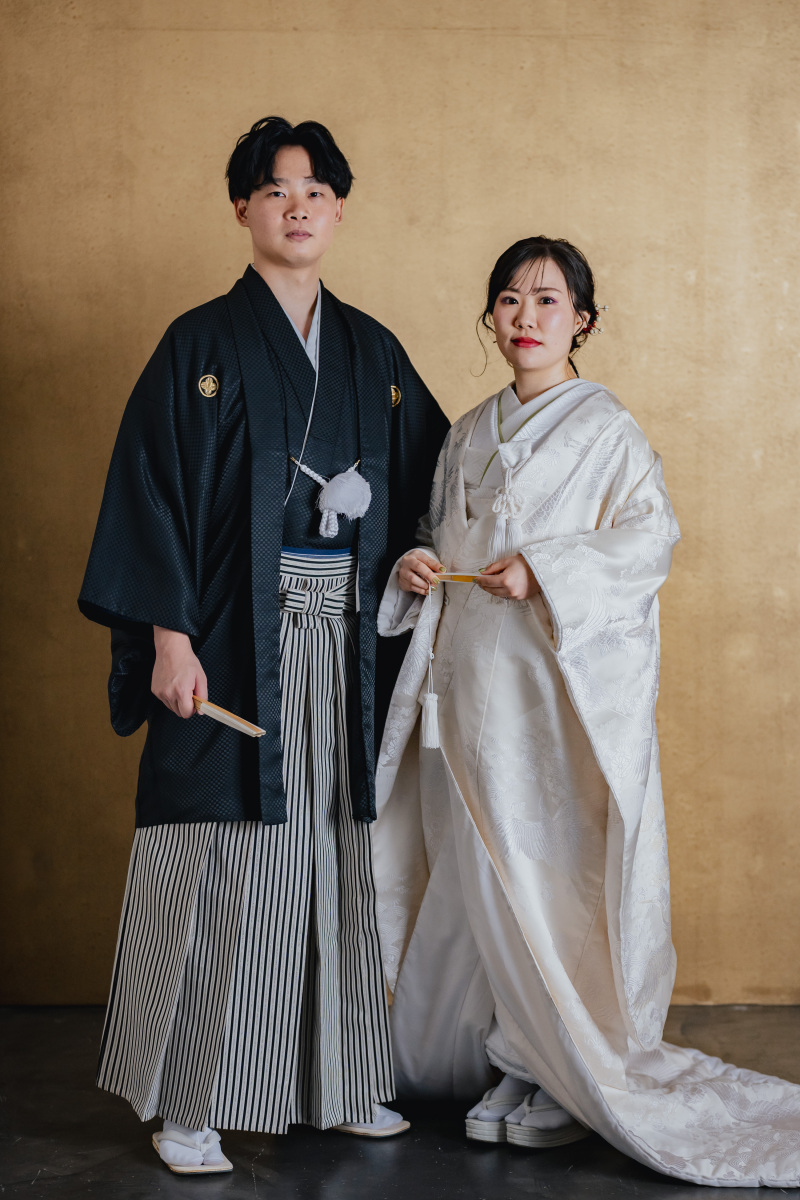 【フォトレポート】お任せヘアで和装×スタジオフォト