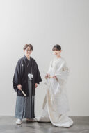 【フォトレポート】白無垢でスタジオフォト