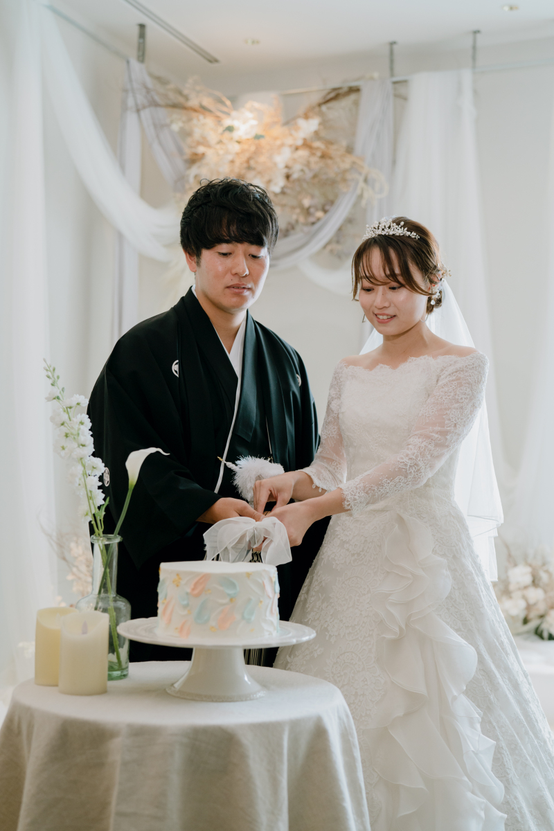 ウェディングケーキのご用意もお任せください