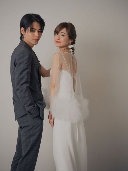 【DRESS】アレンジ自在のウェディングドレス♡