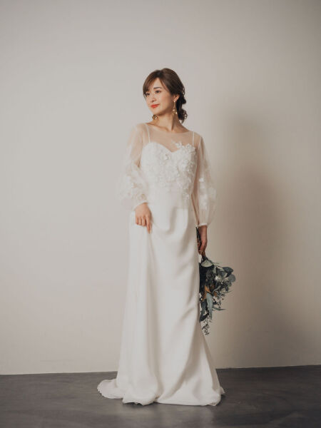 【DRESS】アレンジ自在のウェディングドレス♡